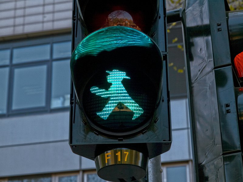Berlin, Charlottenburg, Traffic Light